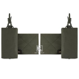 KRYDEX RANGER GREEN Expander Radio Magazine Pouch For MK3 MK4 JPC LBX Micro Fight Tactical Chassis Storage Accessories Pouch