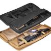 WINCENT Tactical Double Long Rifle Gun Case Bag Rifle Backpack Soft Firearm Transportation Carbine Case Lockable 35"42"46"inch